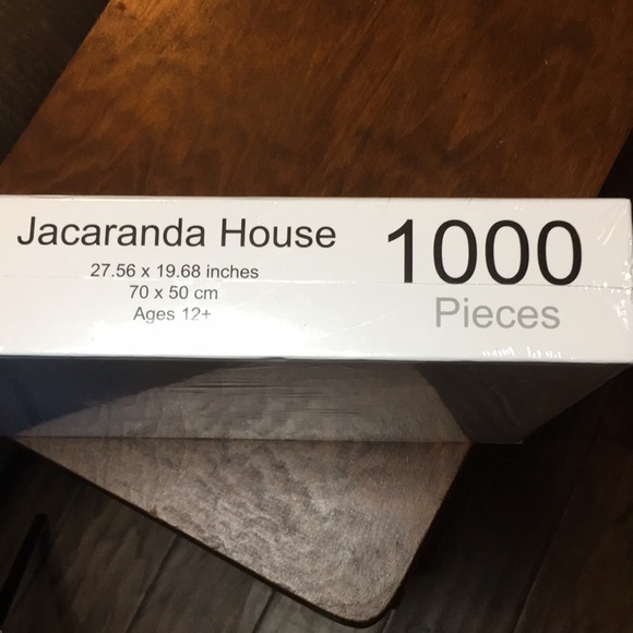 NWT OH Ovation Home 1000 piece jigsaw puzzle Jacaranda House NWT - Picture 3 of 6